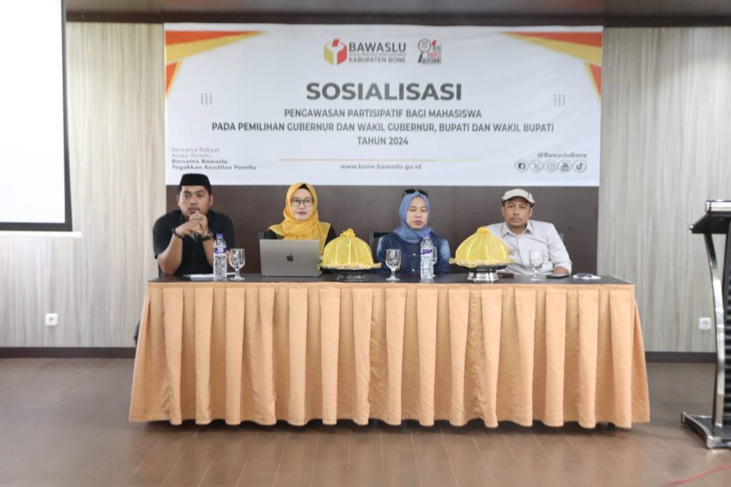Bawaslu Bone Gandeng Mahasiswa dalam Pengawasan Partisipatif Pemilihan Serentak_trends.co.id