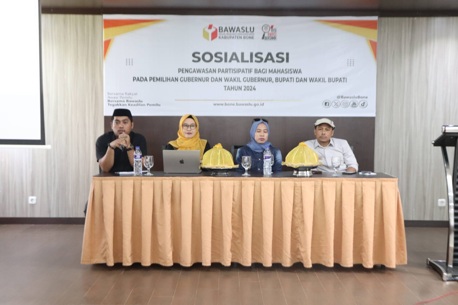 Bawaslu Bone Gandeng Mahasiswa dalam Pengawasan Partisipatif Pemilihan Serentak_trends.co.id
