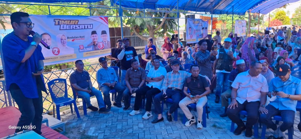 Andi Sudirman dan Paslon BerAMAL Hadiri Silaturahmi di Tanete Riattang Timur_trends.co.id