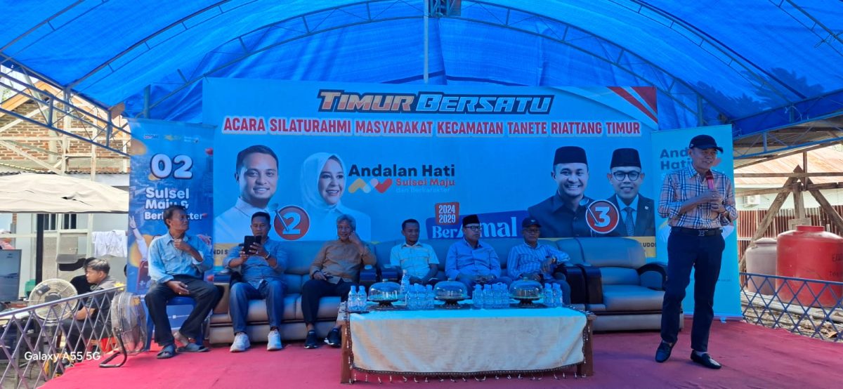 Andi Sudirman dan Paslon BerAMAL Hadiri Silaturahmi di Tanete Riattang Timur_trends.co.id