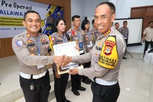 Satlantas Polres Bone Raih Penghargaan atas Kinerja Unggul di Bidang Lalu Lintas