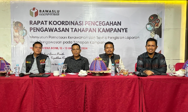 Bawaslu Bone Tegaskan Pentingnya Pencegahan dalam Pengawasan Kampanye Pemilu_trends.co.id