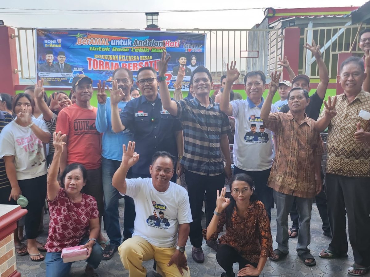 KKB Toraja Bone Solid Dukung Paslon BerAmal untuk Bone Lebih Baik_trends.co.id
