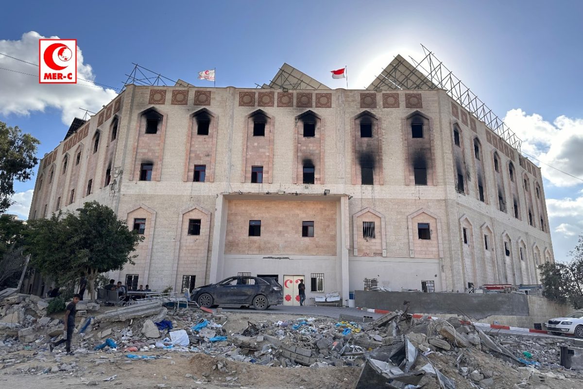 Israel Bombardir RS Indonesia, Puluhan Pasien Terancam_Trends.co.id