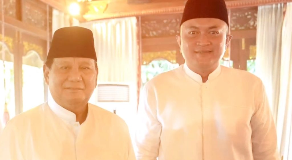 Cabup Bogor Rudy Susmanto Tak Tahan Bendung Tangis saat Kenang Perjuangan Prabowo