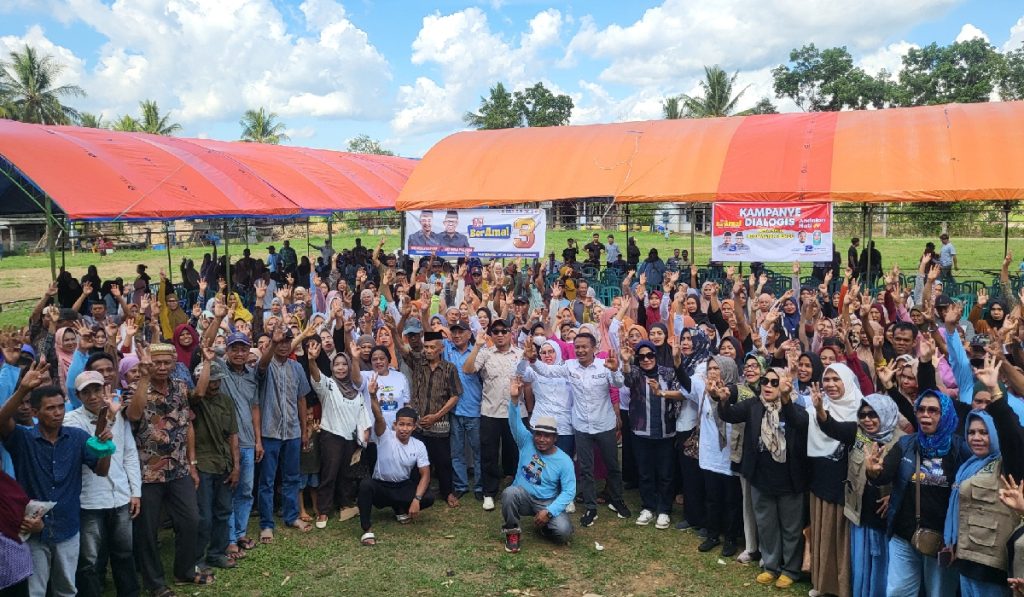 Andi Asman Sulaiman Kampanye Dialogis di Tanah Kelahiran, Dukungan Bengo untuk BerAmal Melonjak Tinggi_TRENDS.CO.ID