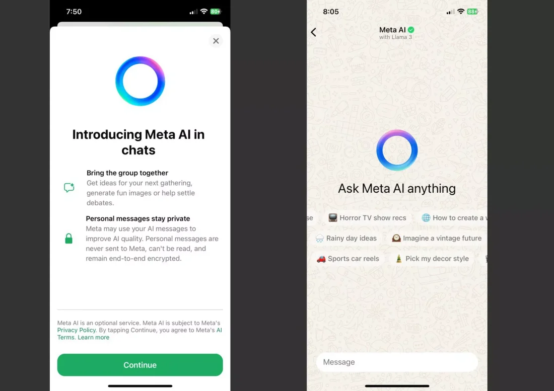 WhatsApp Luncurkan Fitur Baru - Meta AI, Ini Cara Aktifkan dan Penggunaannya_Trends.co.id