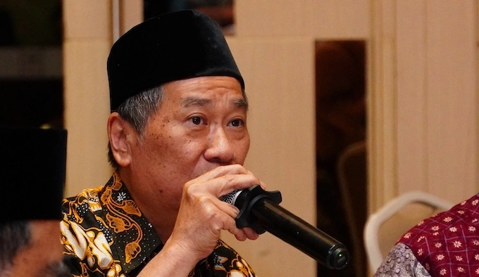 Mantan Ketua DPP (Dewan Pimpinan Pusat) Persatuan Islam Tionghoa Indonesia (PITI), H. Denny Sanusi