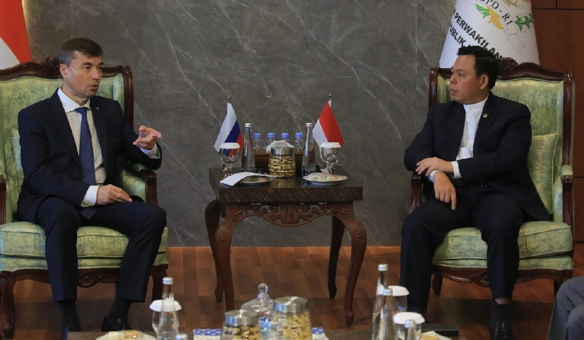 Bersama Dubes Rusia, Sultan Sepakati Pelaksanaan Forum Parlemen BRICS+_trends.co.id