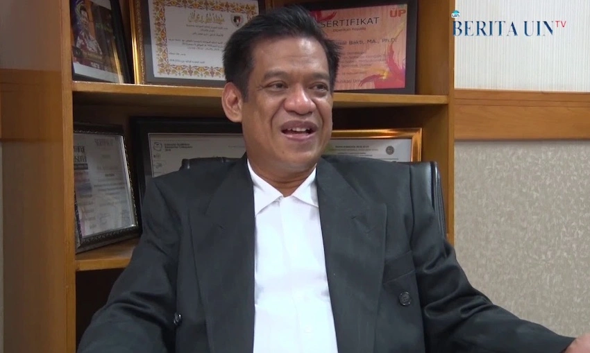 Guru Besar Universitas Islam Negeri (UIN) Syarif Hidayatullah Jakarta, Prof. Andi Faisal Bakti, MA., Ph.D