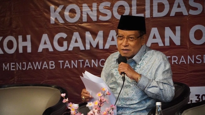 Ketua Umum Lembaga Persahatan Ormas Islam (LPOI) dan Lembaga Persahatan Ormas Keagamaan (LPOK) Prof. Dr. KH. Said Aqil Siradj