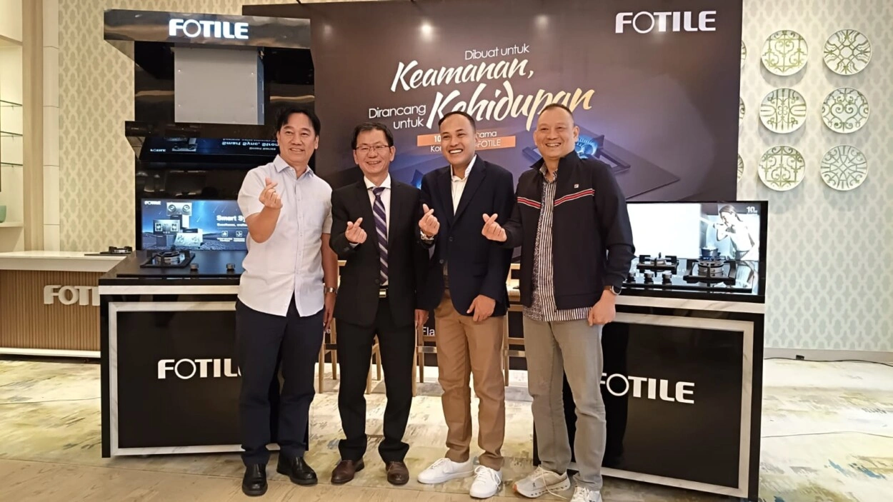 Peluncuran kompor gas smart series terbaru Fotile pada 18 September 2025 di Jakarta. (Foto: Trends.co.id)